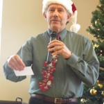 Prez John Cottle, in the holiday spirit!