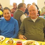 Visiting Rotarians Barb and Rex Reed, from Spokane, WA.