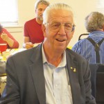 Visiting Rotarian Bill Aims.