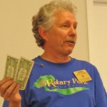 John C. gives happy dollars!